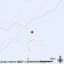 鹿児島県曽於市財部町北俣10036周辺の地図
