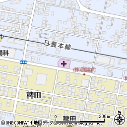 ダイナム宮崎三股店周辺の地図