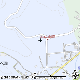 鹿児島県曽於市財部町北俣215周辺の地図