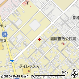 宮崎県都城市蓑原町8137-1周辺の地図