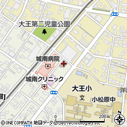 小松原地区公民館周辺の地図