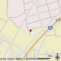 宮崎県都城市蓑原町2189-2周辺の地図