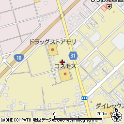 宮崎県都城市蓑原町8551周辺の地図