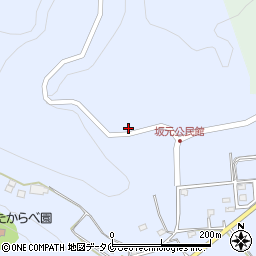 鹿児島県曽於市財部町北俣228周辺の地図