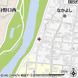 鹿児島県霧島市国分野口町23周辺の地図