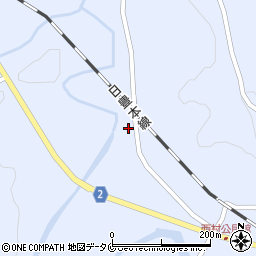 鹿児島県曽於市財部町北俣2211周辺の地図