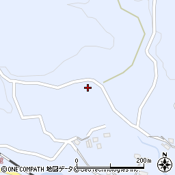 鹿児島県曽於市財部町北俣2135周辺の地図