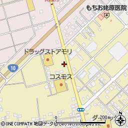 宮崎県都城市蓑原町8553-2周辺の地図