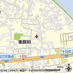 鹿児島県姶良市東餅田582周辺の地図