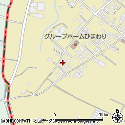 宮崎県都城市蓑原町1735-3周辺の地図