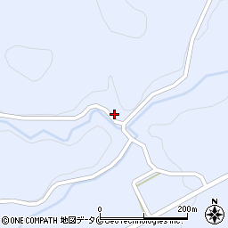 鹿児島県曽於市財部町北俣3698周辺の地図