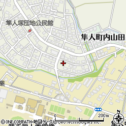 隼人塚南公園周辺の地図