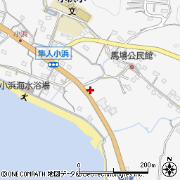 鹿児島県霧島市隼人町小浜115周辺の地図