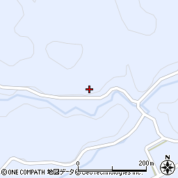 鹿児島県曽於市財部町北俣3707周辺の地図