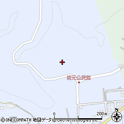 鹿児島県曽於市財部町北俣236周辺の地図