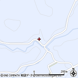 鹿児島県曽於市財部町北俣3701周辺の地図