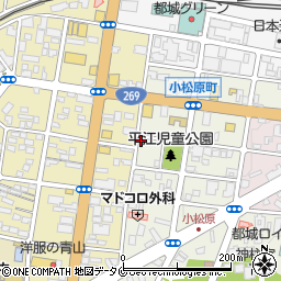 リスロン宮崎周辺の地図