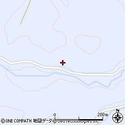 鹿児島県曽於市財部町北俣3710周辺の地図