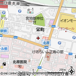 株式会社メモリード宮崎　都城メモリードホール周辺の地図