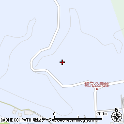 鹿児島県曽於市財部町北俣249周辺の地図