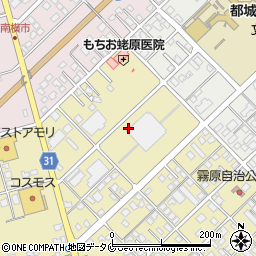 宮崎県都城市蓑原町8191周辺の地図