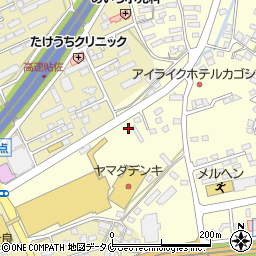 九州すし市場イオンタウン姶良店周辺の地図