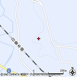 鹿児島県曽於市財部町北俣2233周辺の地図