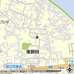 鹿児島県姶良市東餅田581周辺の地図