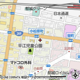 株式会社宮崎太陽銀行　都城ローンプラザ周辺の地図