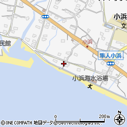 鹿児島県霧島市隼人町小浜265周辺の地図