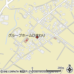 宮崎県都城市蓑原町1843-15周辺の地図