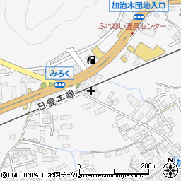 鹿児島県姶良市加治木町木田2490周辺の地図