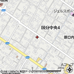 薩摩錫器工芸館周辺の地図