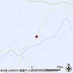 鹿児島県曽於市財部町北俣3692周辺の地図