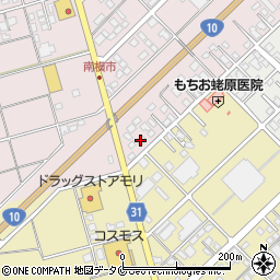 宮崎県都城市南横市町8283-2周辺の地図