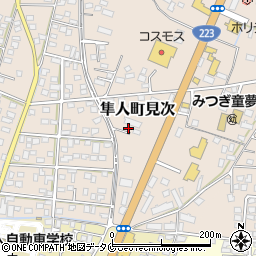 鹿児島県霧島市隼人町見次1063周辺の地図