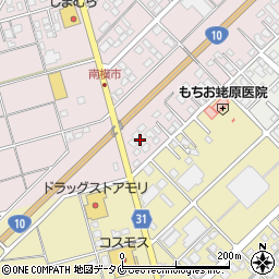 宮崎県都城市南横市町8283周辺の地図