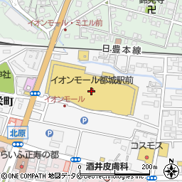 アモスタイルバイトリンプ　イオンモール都城駅前店周辺の地図
