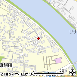 鹿児島県姶良市東餅田811-28周辺の地図