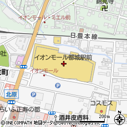 宮崎太陽銀行イオンモール都城駅前 ＡＴＭ周辺の地図