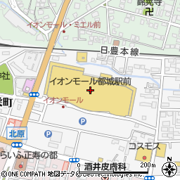 ペッパーランチイオンモール都城駅前店周辺の地図