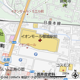 芳香園ダイエー都城駅前店周辺の地図