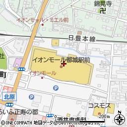 とんかつ浜かつイオンモール都城駅前店周辺の地図