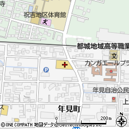 オートバックス都城店周辺の地図