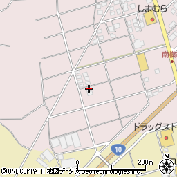 宮崎県都城市南横市町8459周辺の地図