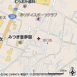 鹿児島県霧島市国分野口西21周辺の地図