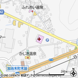 ごはんどき 加治木店周辺の地図