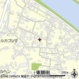 鹿児島県姶良市東餅田765-8周辺の地図
