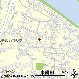 鹿児島県姶良市東餅田760-3周辺の地図