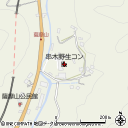 串木野生コン周辺の地図